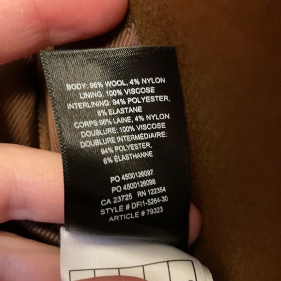 Babaton Aritzia Stedman Wool Coat NWOT - Picture 7 of 8